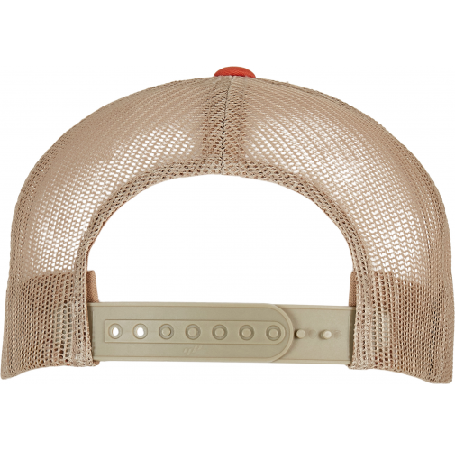 rustic orange / khaki Gorra trucker retro bicolor<br/>