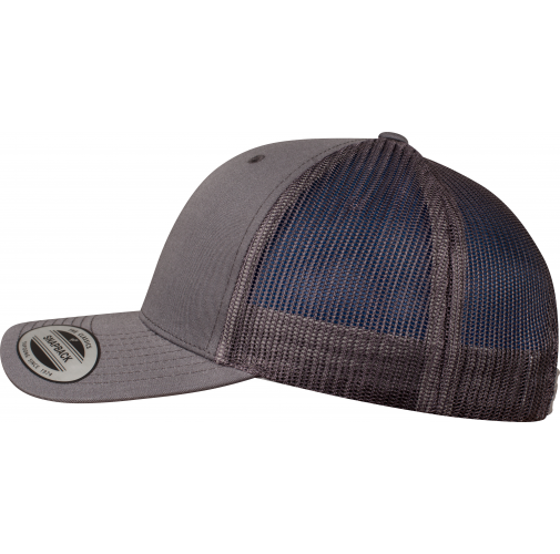 dark grey Gorra trucker retro