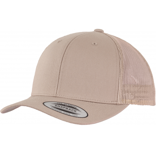 khaki Gorra trucker retro