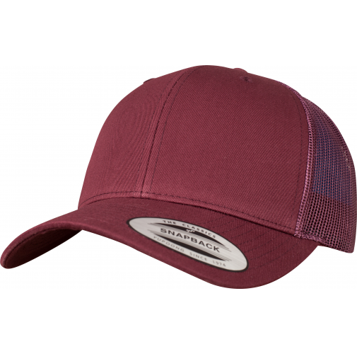 maroon Gorra trucker retro