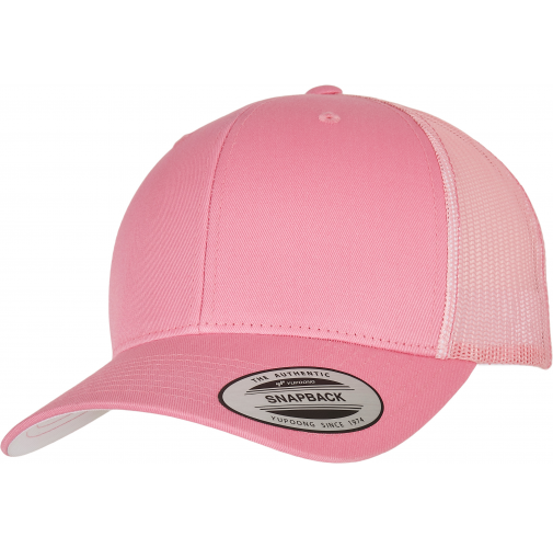 pink Gorra trucker retro