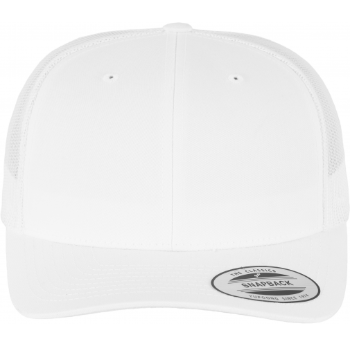 white Gorra trucker retro