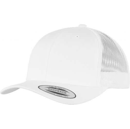 white Gorra trucker retro
