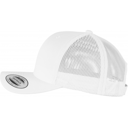 white Gorra trucker retro