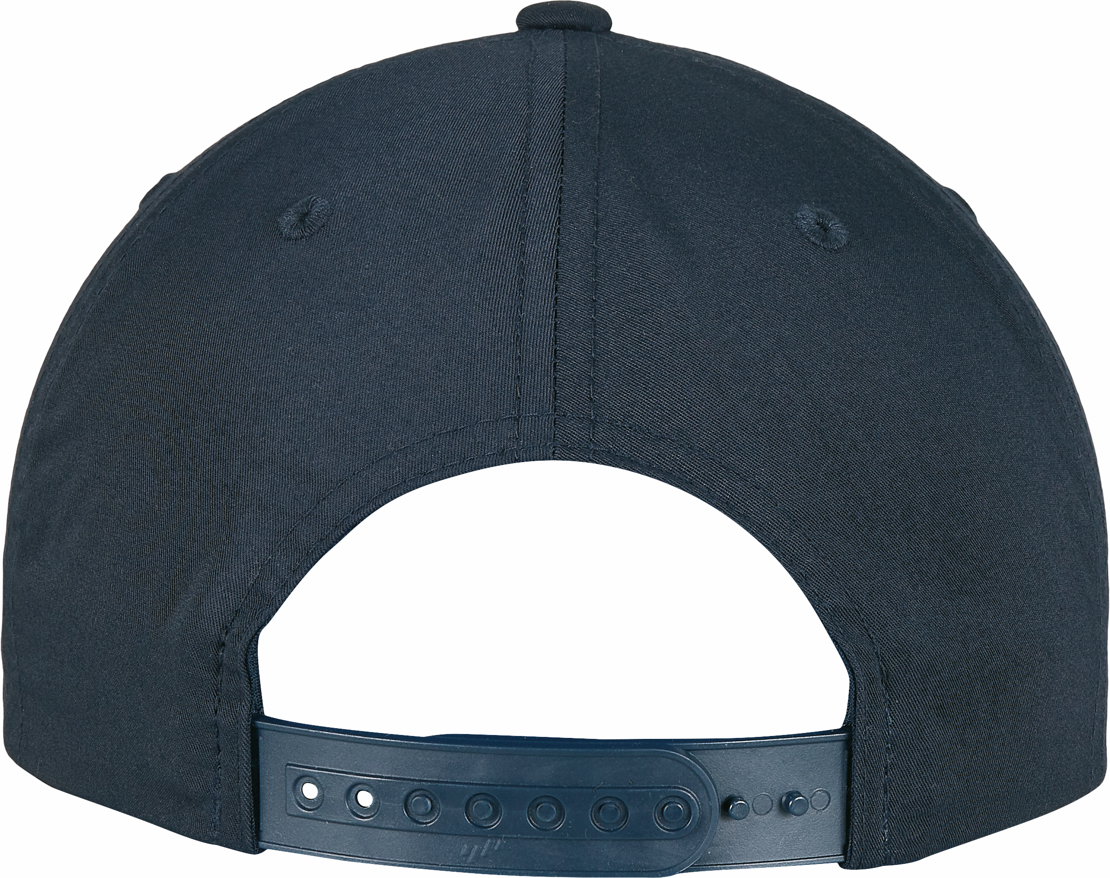 black Gorra poly-twill material reciclado
