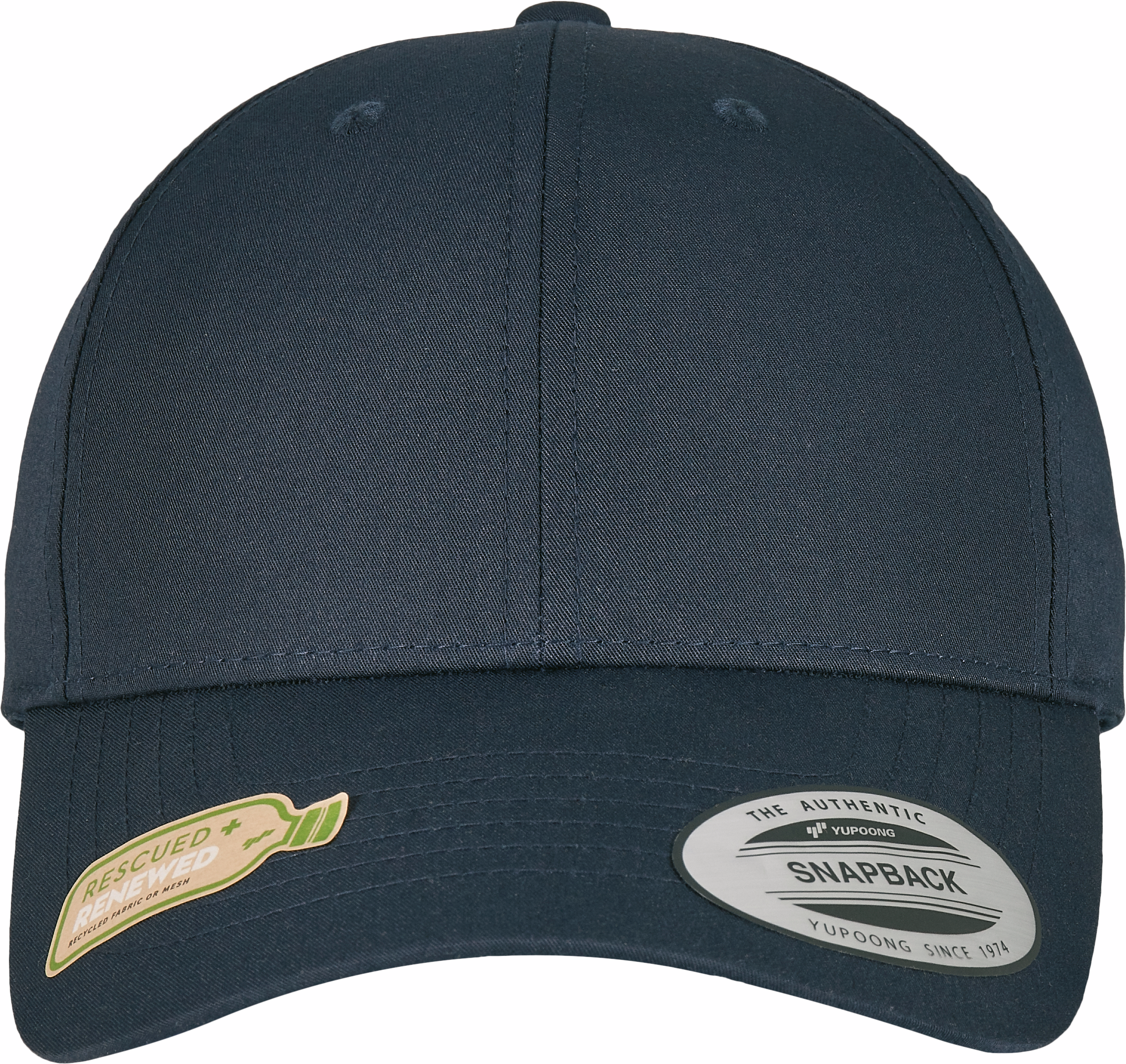 black Gorra poly-twill material reciclado