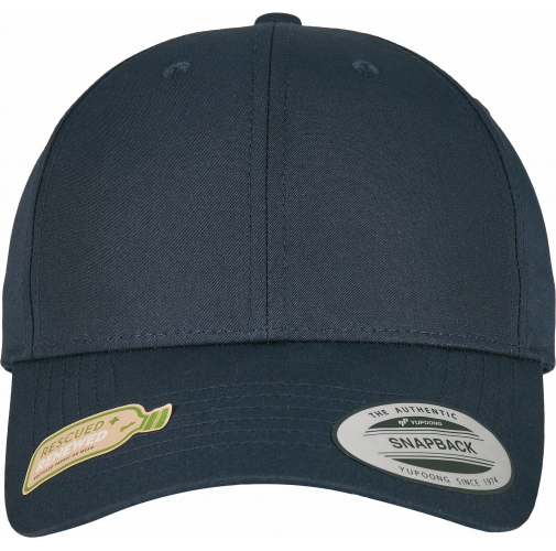 navy Gorra poly-twill material reciclado