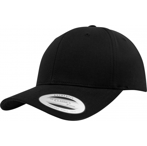 black Gorra curva clásica Snapback