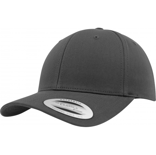 charcoal Gorra curva clásica Snapback