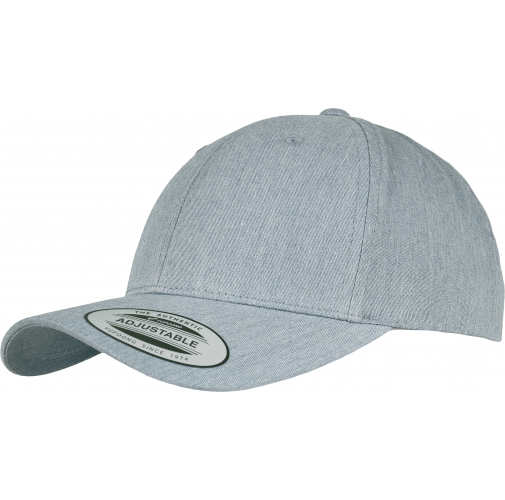 heather grey Gorra curva clásica Snapback