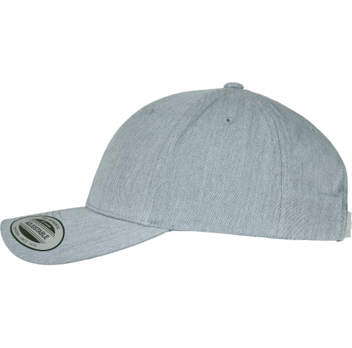 heather grey Gorra curva clásica Snapback