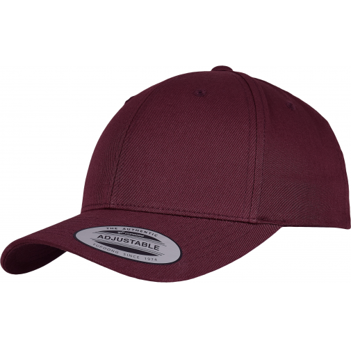 maroon Gorra curva clásica Snapback
