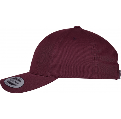 maroon Gorra curva clásica Snapback