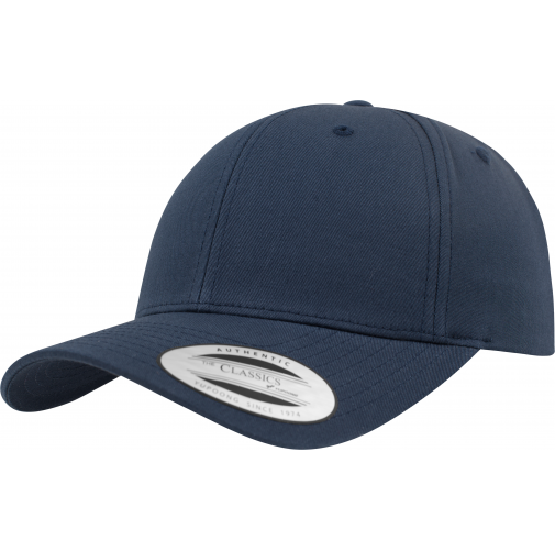 navy Gorra curva clásica Snapback