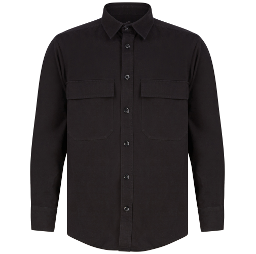 black Sobrecamisa Drill