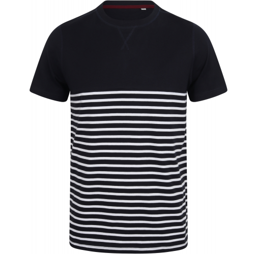 navy / white Camiseta de manga corta Breton