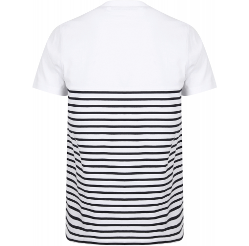 white / navy Camiseta de manga corta Breton