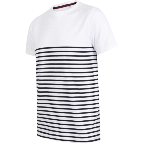 white / navy Camiseta de manga corta Breton