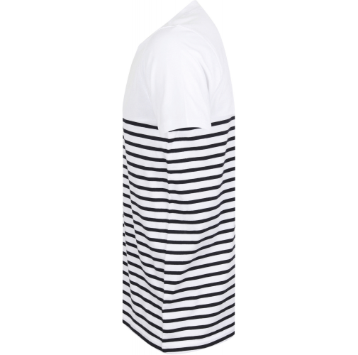 white / navy Camiseta de manga corta Breton