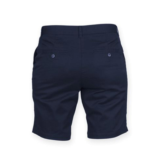 navy Short Chino Stretch mujer