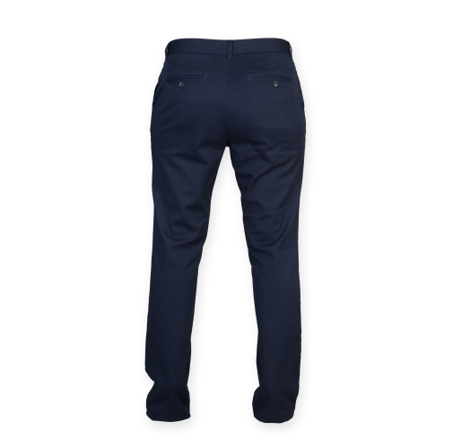 navy Pantalón Chino Stretch mujer