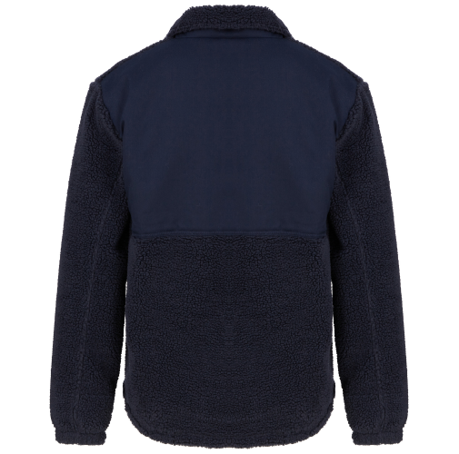 navy Polar sherpa reciclado