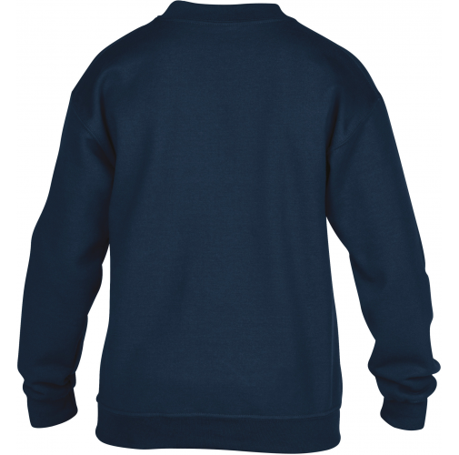 navy Sudadera Heavy Blend™ niños cuello redondo