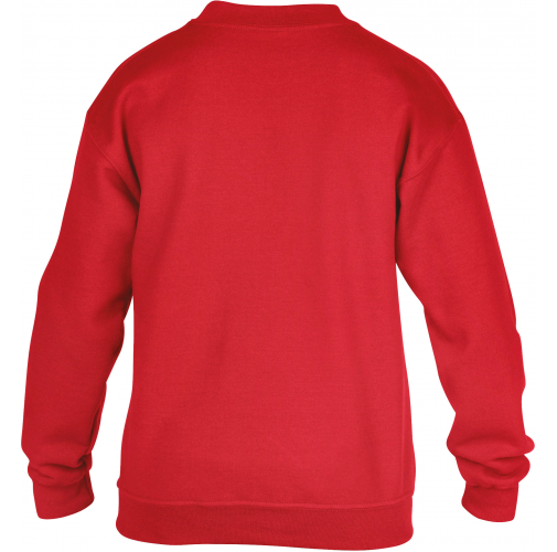 red Sudadera Heavy Blend™ niños cuello redondo