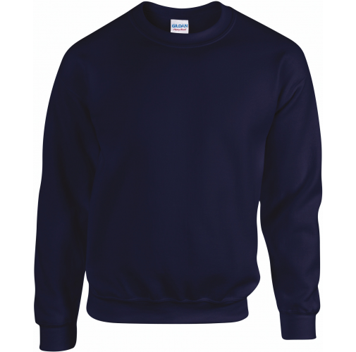 navy Sudadera Heavy Blend™ cuello redondo