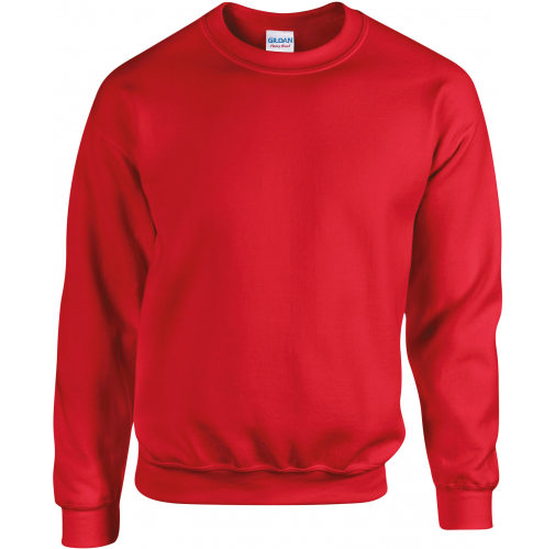 red Sudadera Heavy Blend™ cuello redondo