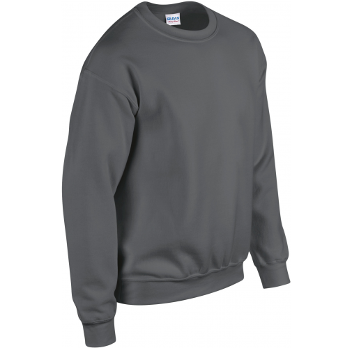 charcoal Sudadera Heavy Blend™ cuello redondo