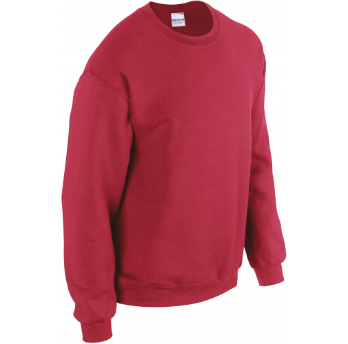 antique cherry red Sudadera Heavy Blend™ cuello redondo