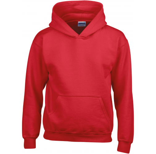 red Sudadera Heavy Blend™ capucha niños