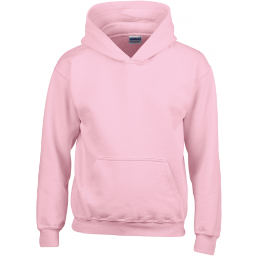 light pink Sudadera Heavy Blend™ capucha niños