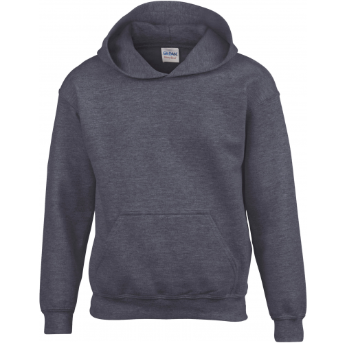 dark heather Sudadera Heavy Blend™ capucha niños