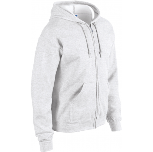 ash Sudadera Heavy Blend™ capucha y cremallera hombre