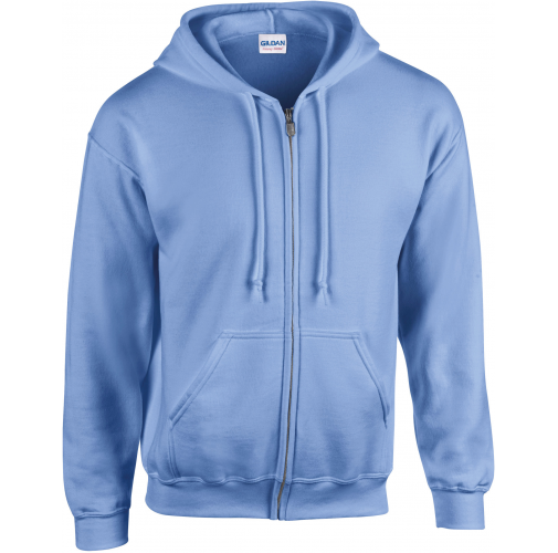 carolina blue Sudadera Heavy Blend™ capucha y cremallera hombre