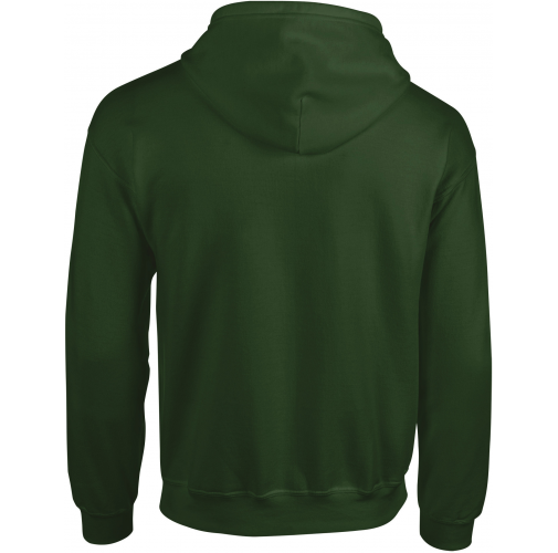 forest green Sudadera Heavy Blend™ capucha y cremallera hombre