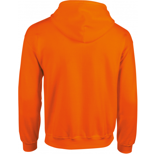 safety orange Sudadera Heavy Blend™ capucha y cremallera hombre
