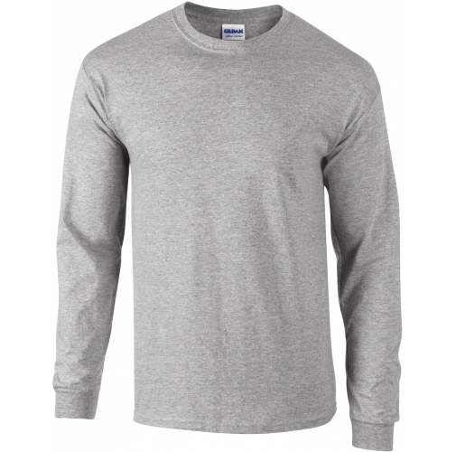 sport grey Camiseta Ultra Cotton™ manga larga