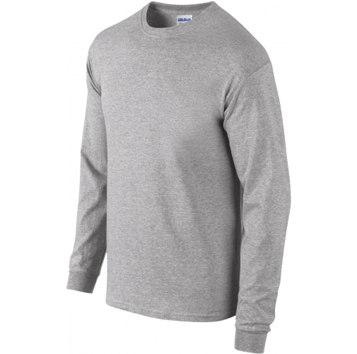 sport grey Camiseta Ultra Cotton™ manga larga