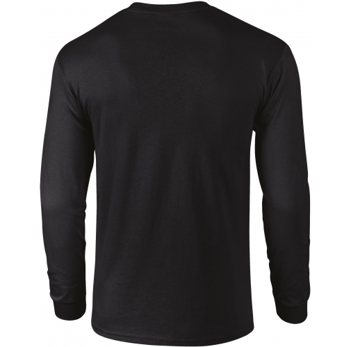 black Camiseta Ultra Cotton™ manga larga