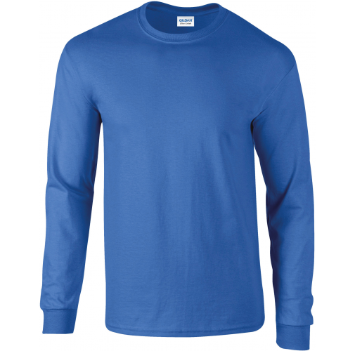 royal blue Camiseta Ultra Cotton™ manga larga