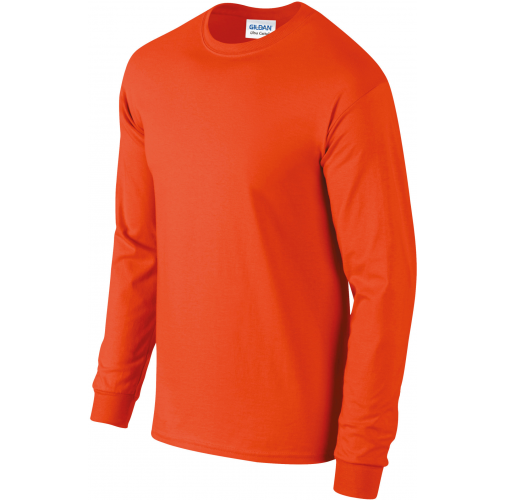 orange Camiseta Ultra Cotton™ manga larga