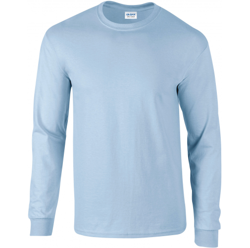 light blue Camiseta Ultra Cotton™ manga larga
