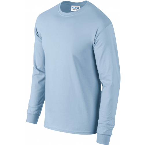 light blue Camiseta Ultra Cotton™ manga larga
