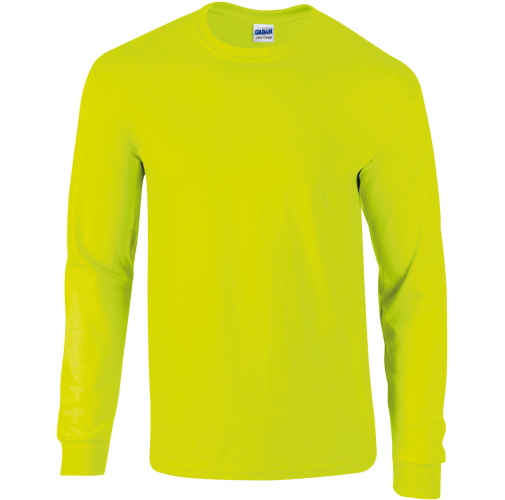 safety yellow Camiseta Ultra Cotton™ manga larga