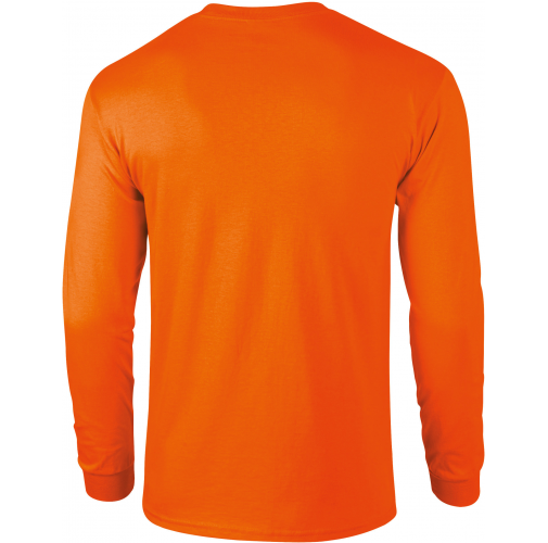 safety orange Camiseta Ultra Cotton™ manga larga