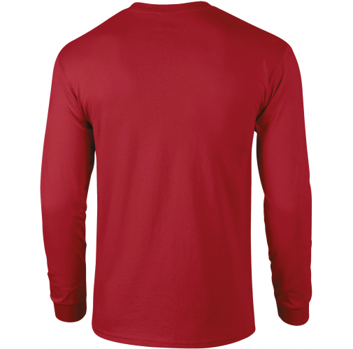 cardinal red Camiseta Ultra Cotton™ manga larga
