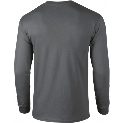 charcoal Camiseta Ultra Cotton™ manga larga
